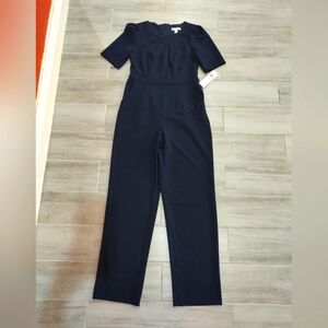 London Styles Navy Jumpsuit